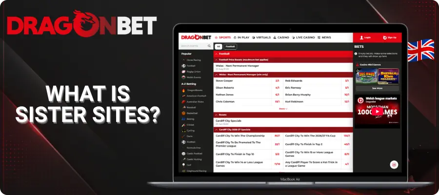 DragonBet sister sites and related casino brands